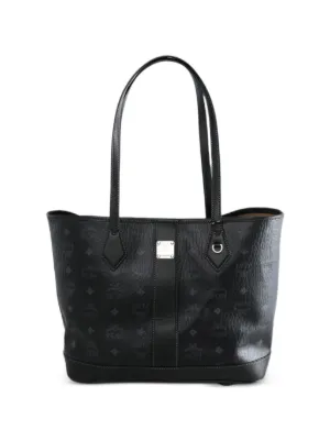 MCM レザー トートバッグ | ブラック | FARFETCH JP