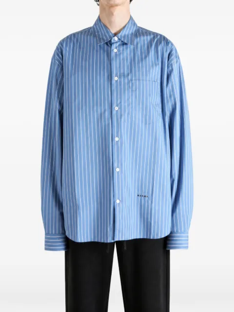 Marni vertical-stripe long-sleeve shirt