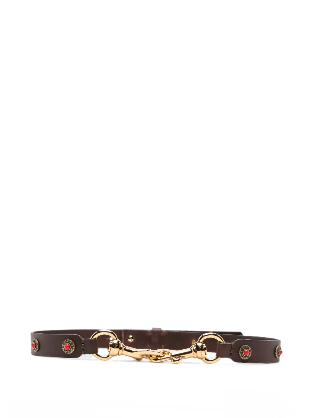 ETRO stud-embellished belt - Marrone