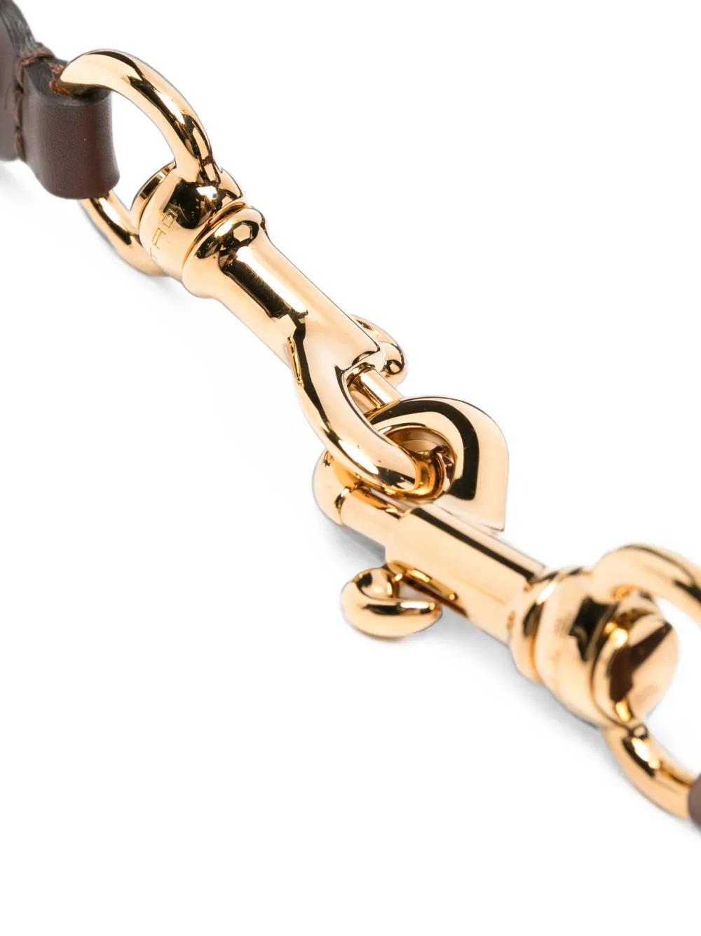 ETRO Riem met studs Bruin
