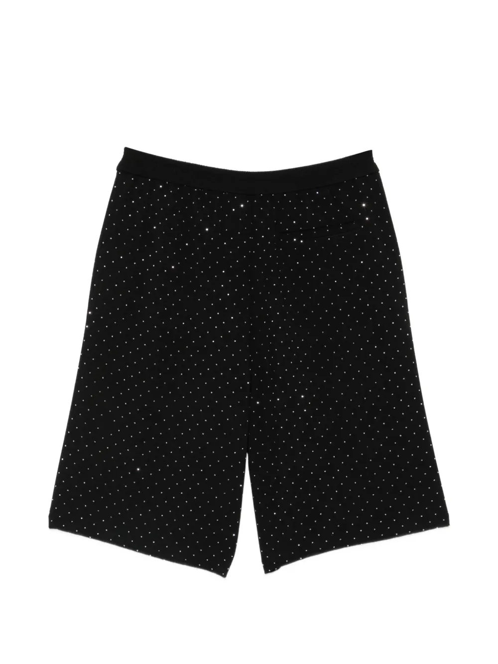 Essentiel Antwerp Shorts verfraaid met stras Zwart