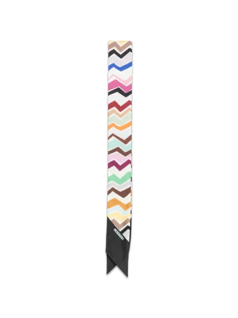 Missoni zig-zag pattern scarf