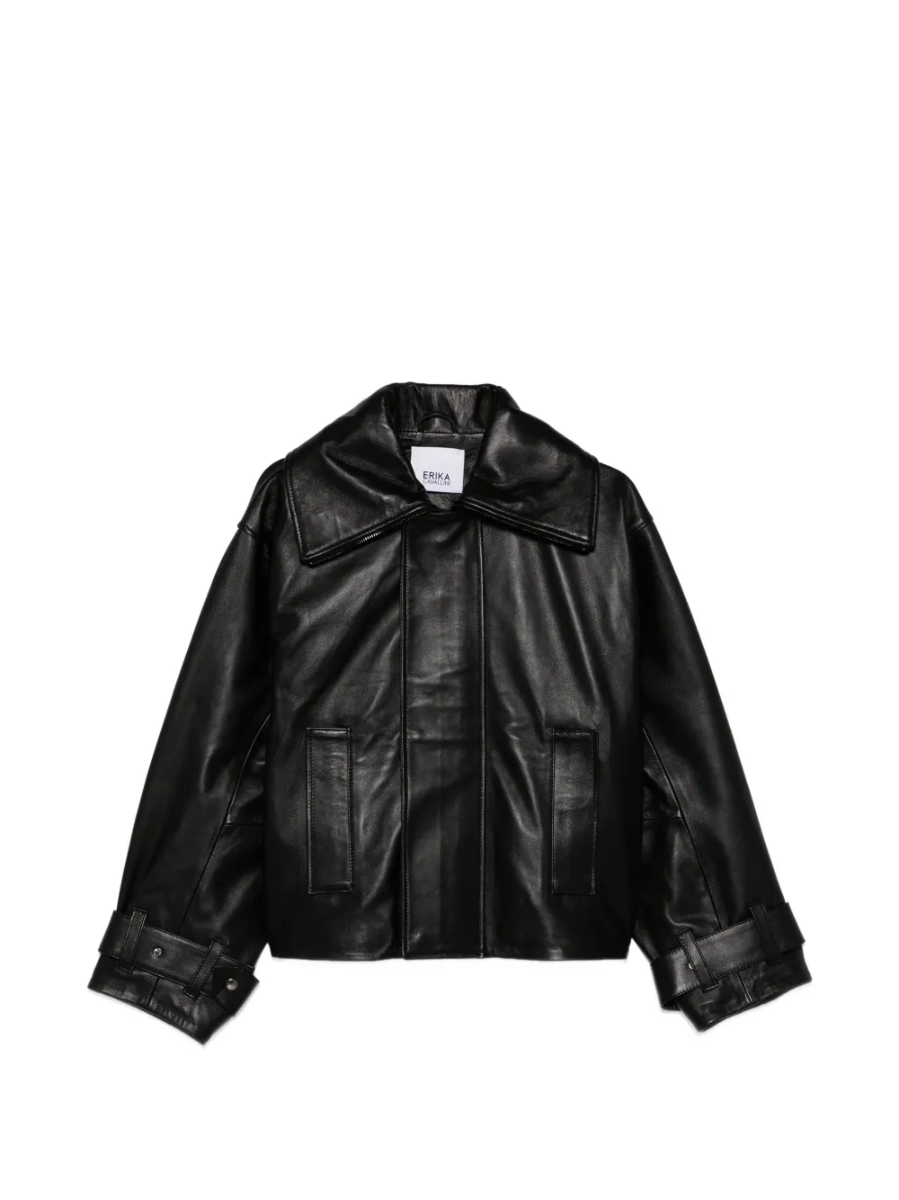 Erika Cavallini buckle-cuff jacket · 40
