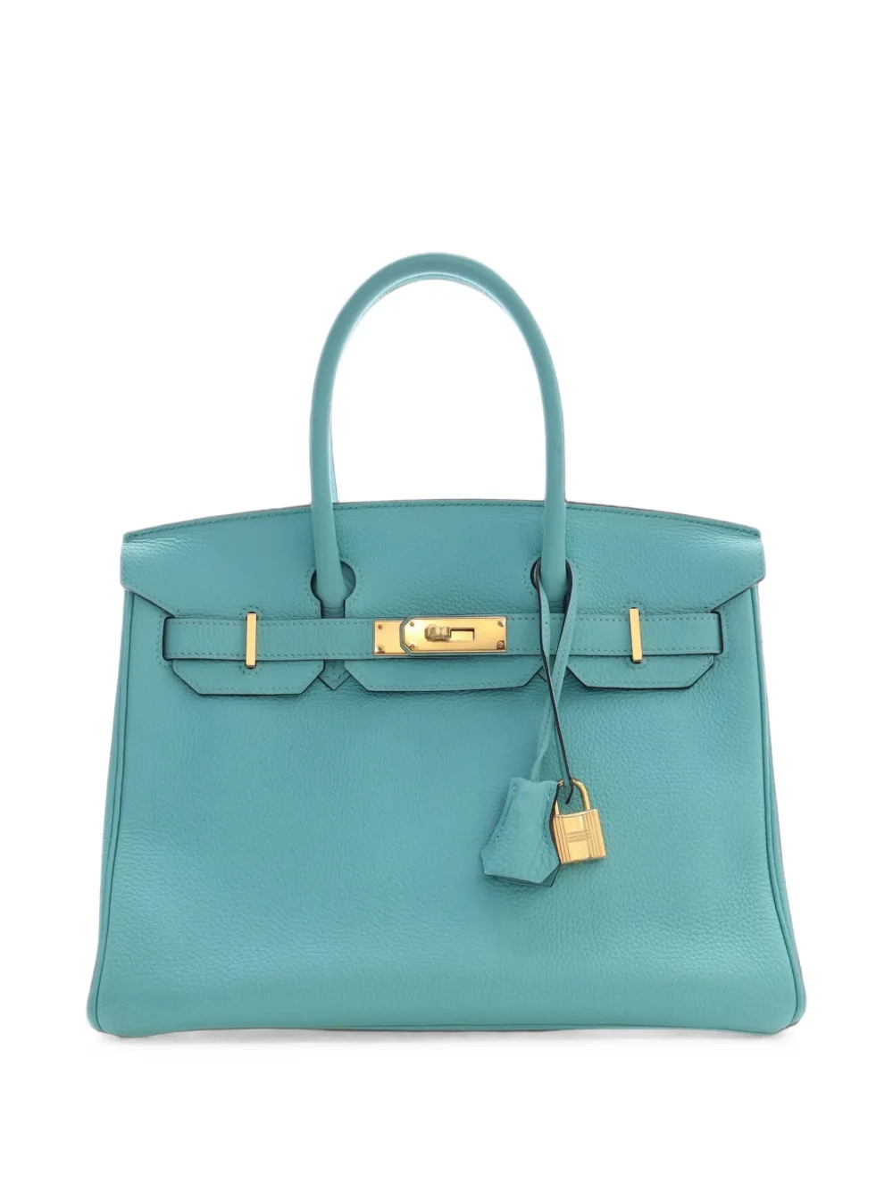 Hermès Pre-Owned 2015 Togo Birkin Retourne 30 handbag - Blau