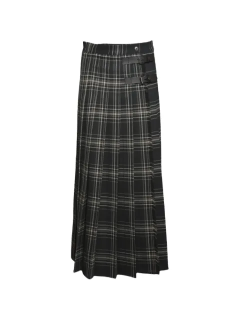 Weekend Max Mara Faltenrock mit Karomuster