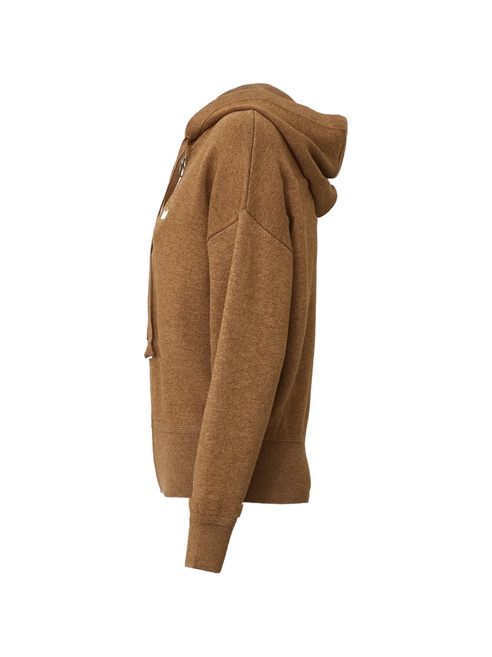 ISABEL MARANT Koby logo-embroidered hoodie Bruin