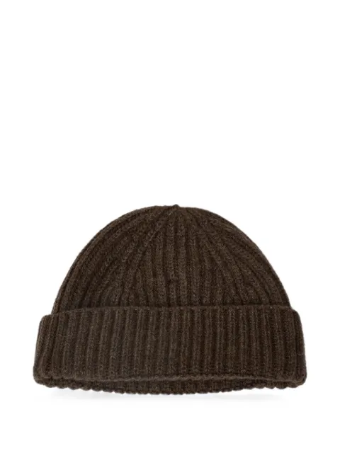Aragona ribbed-knit beanie hat