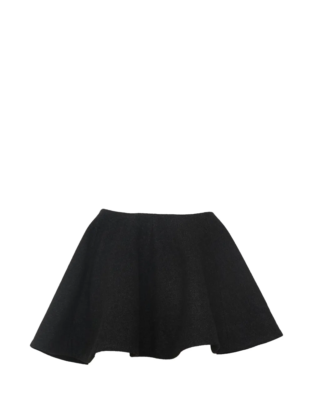 GANNI flared mini skirt