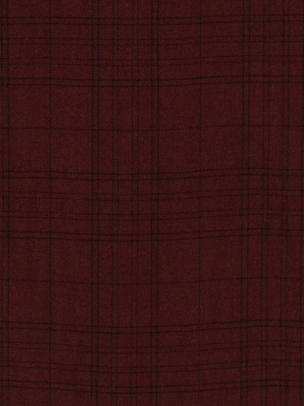 Destin Geruite sjaal Rood