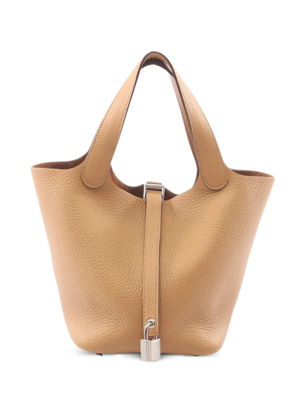 Hermès Pre-Owned 2025 Clemence Picotin Lock 18 handbag - Marrone