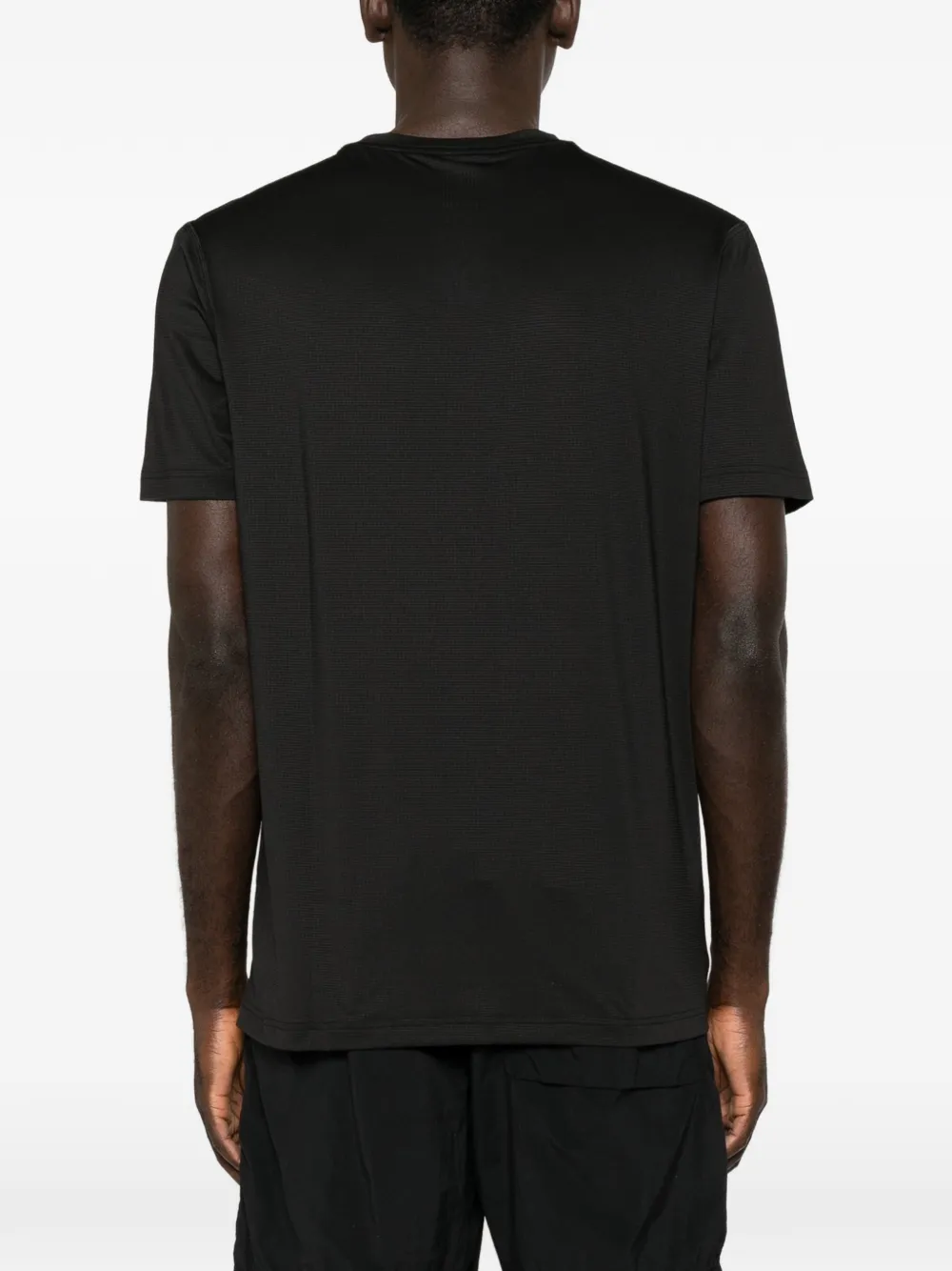 BOSS T-shirt met logoprint Zwart
