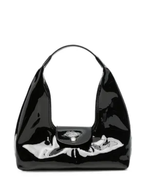 Off-White レザーショルダーバッグ | ブラック | FARFETCH JP