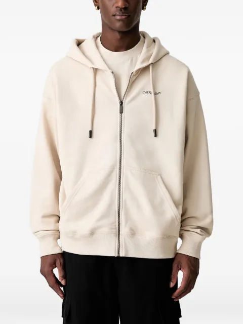 Off-White Arrows zip-up hoodie
