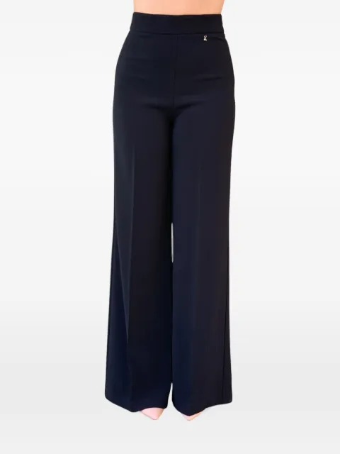 DiveDivine Julian pressed-crease palazzo pants