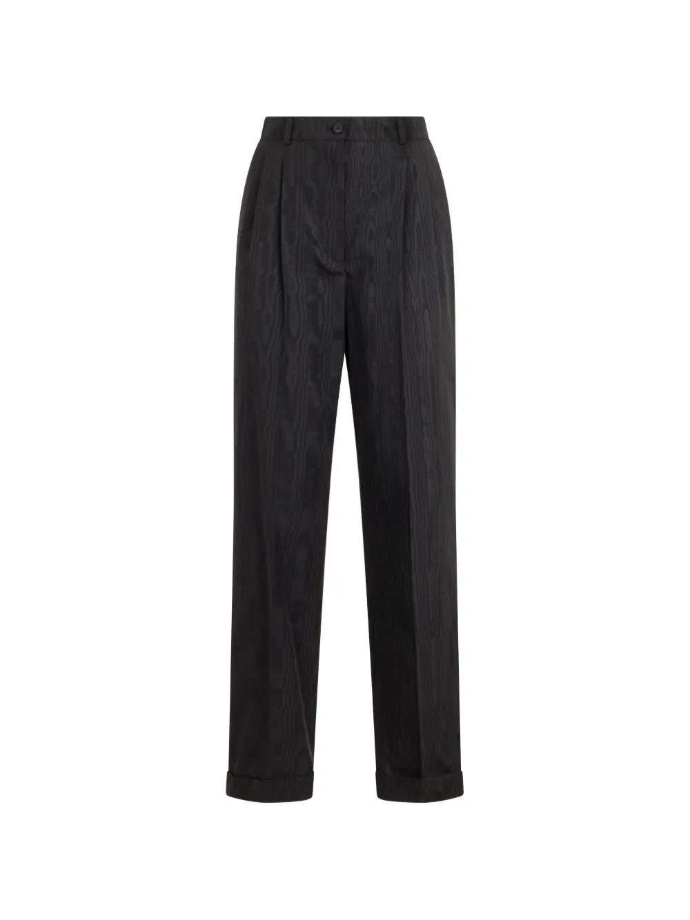 Alberta Ferretti moiré-effect tailored trousers · 40