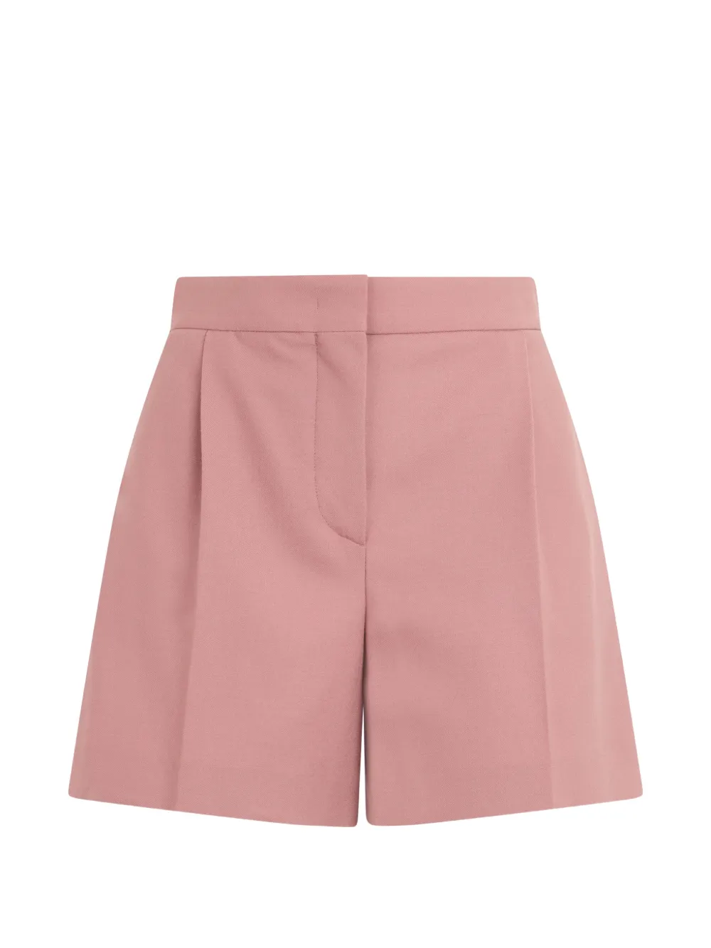 Alberta Ferretti pressed-crease tailored shorts - Rosa