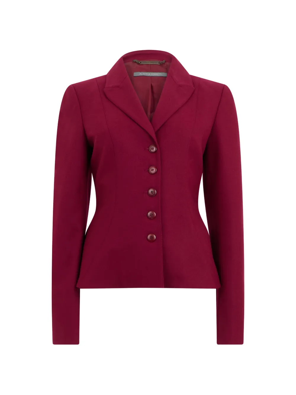 Alberta Ferretti buckled-detail blazer - Rosa