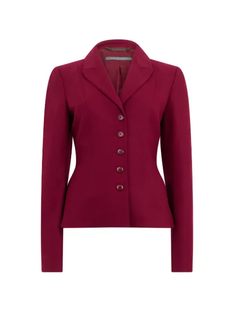 Alberta Ferretti buckled-detail blazer
