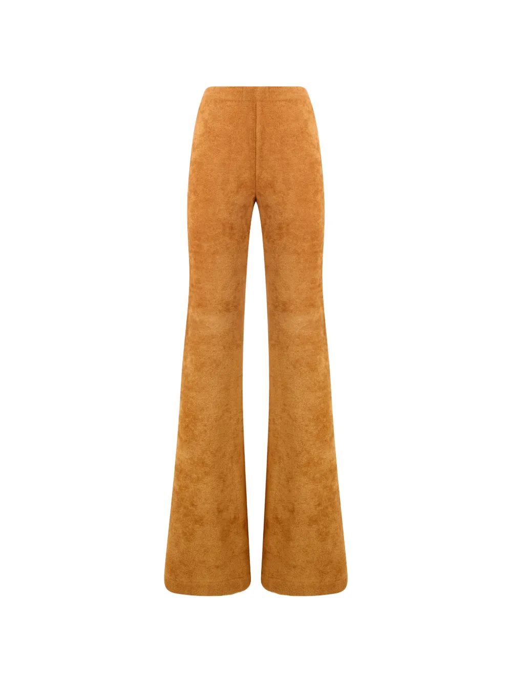 Alberta Ferretti high-waisted flared trousers - Marrone