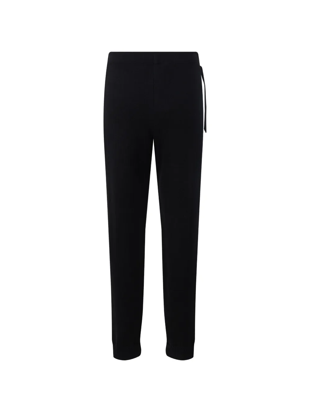 Alberta Ferretti Straight broek met gedrapeerd detail Zwart