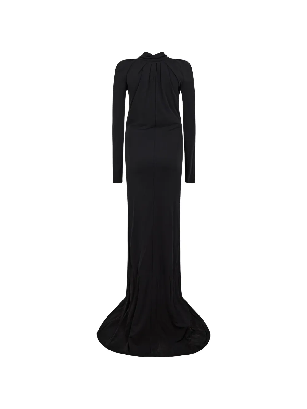 Alberta Ferretti cut-out gown Zwart