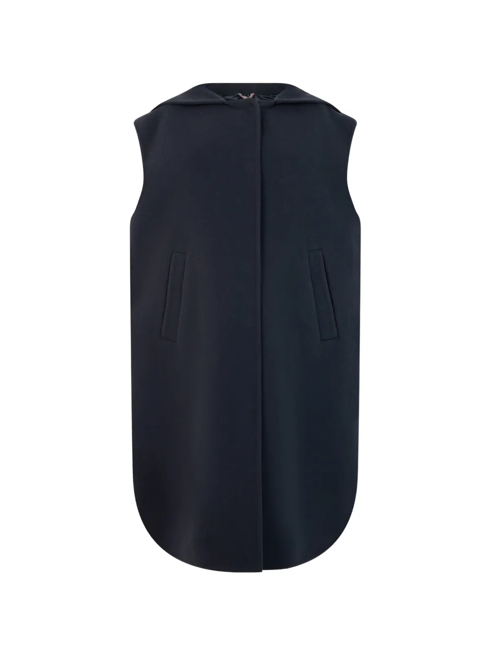 Herno hooded quilted vest Zwart