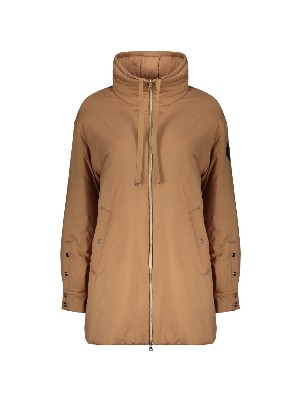 Herno hooded drawstring jacket - Nude