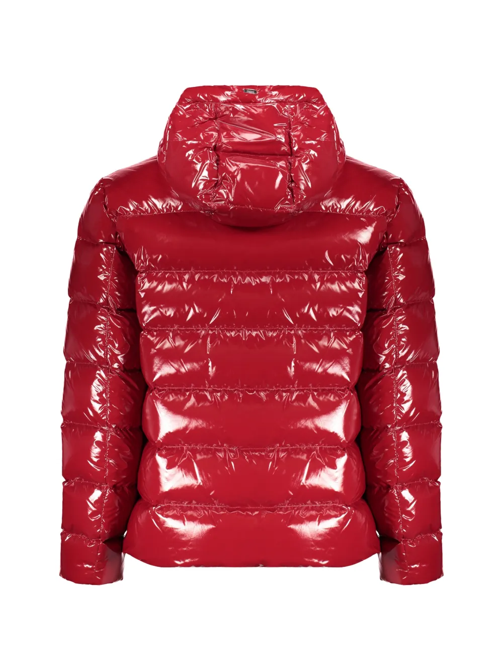Herno Gewatteerd jack met capuchon Rood