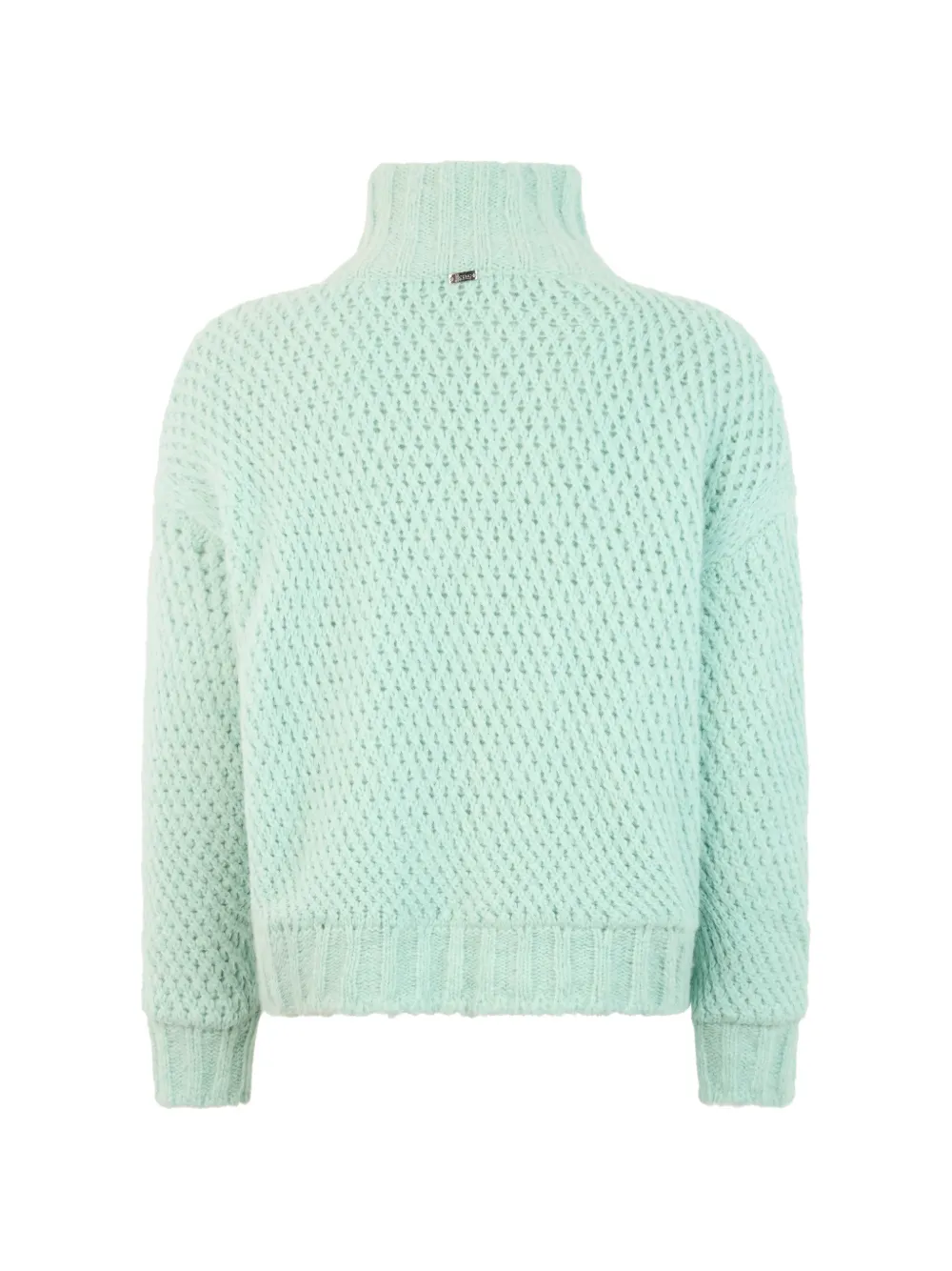 Herno zip-up knit cardigan Groen