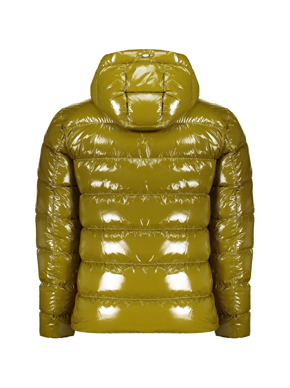 Herno Gewatteerd jack met capuchon Groen