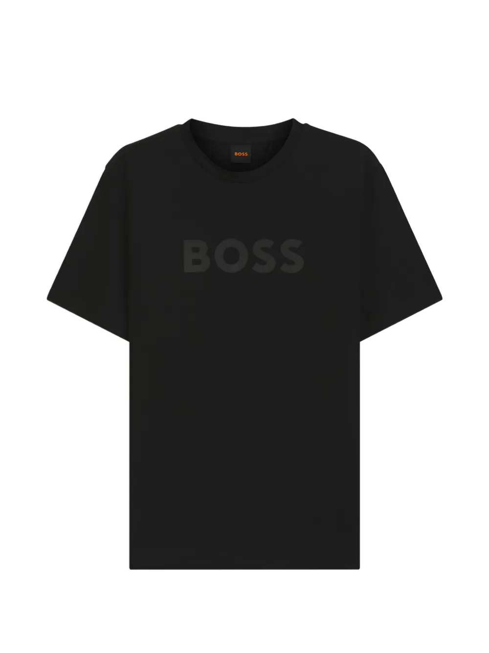 BOSS T-shirt met logoprint Zwart