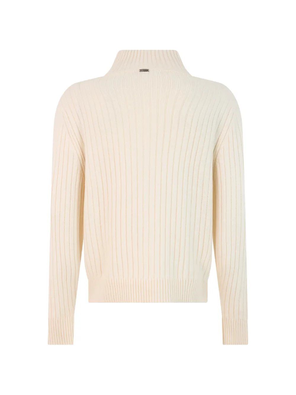 Herno Ribgebreid vest Beige