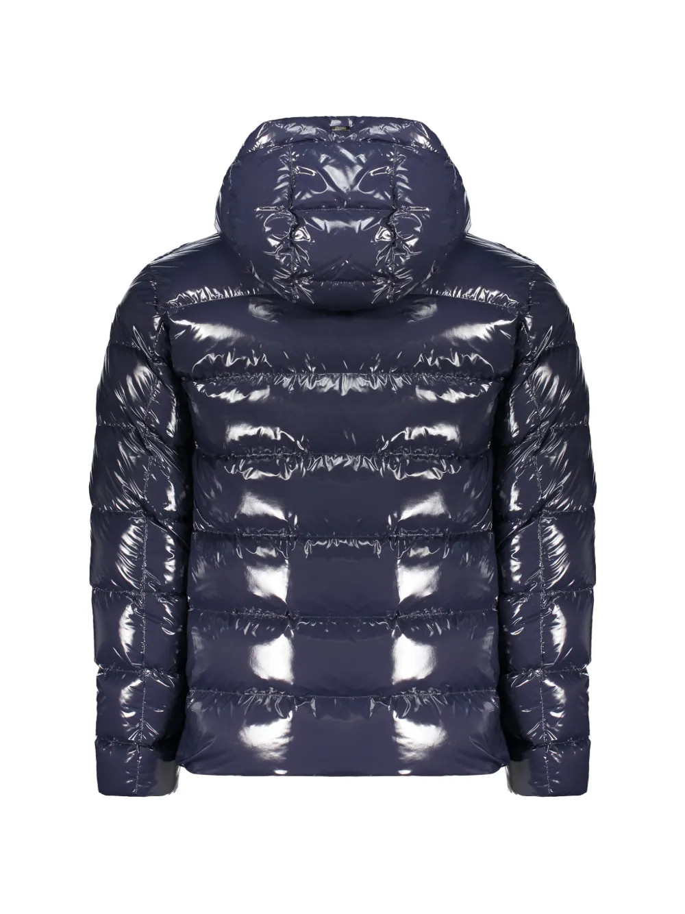 Herno Gewatteerd jack met capuchon Blauw