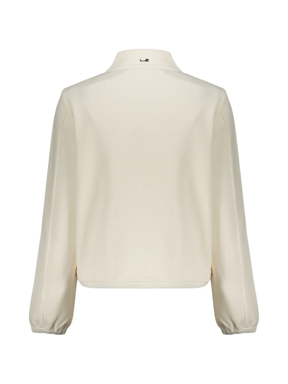 Herno cropped zip-up jacket Beige