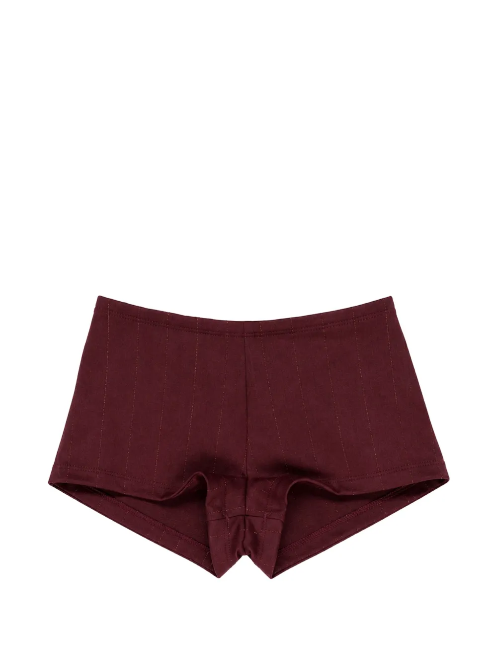 Miss Grant Kids pinstripe-pattern shorts - Rosso