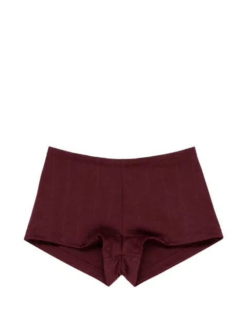 Miss Grant Kids pinstripe-pattern shorts
