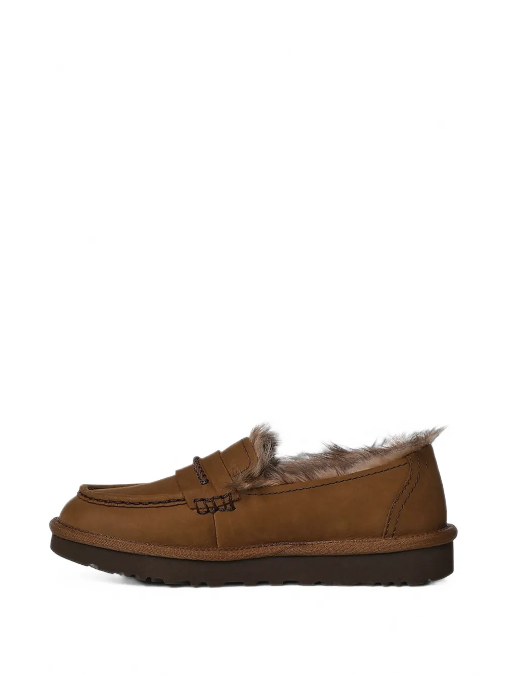 UGG Ellis faux-fur trim loafers Bruin