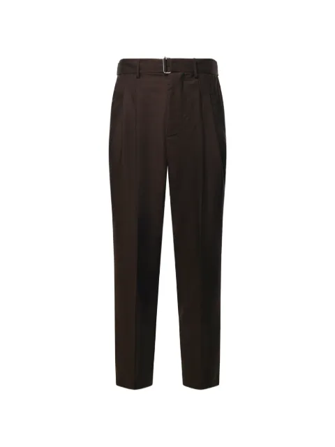 Giuliano Galiano belted pleated tailored trousers