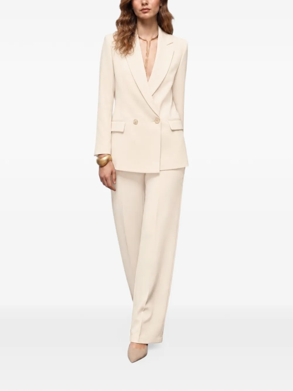 DiveDivine High waist broek Wit