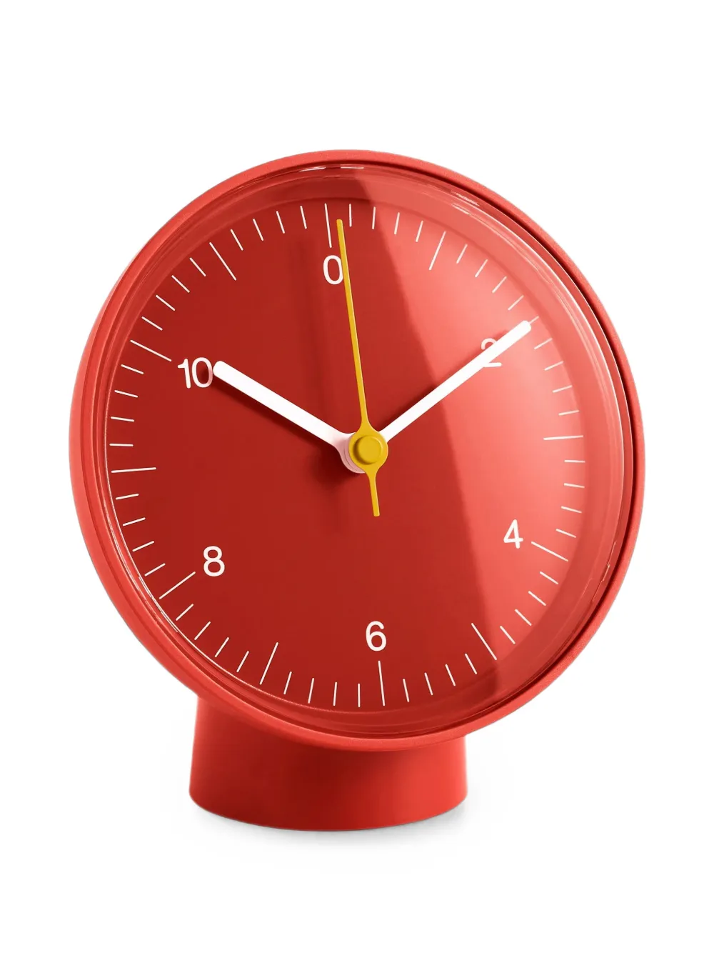HAY x Jasper Morrison Uhr mit rundem Gestell - Rot