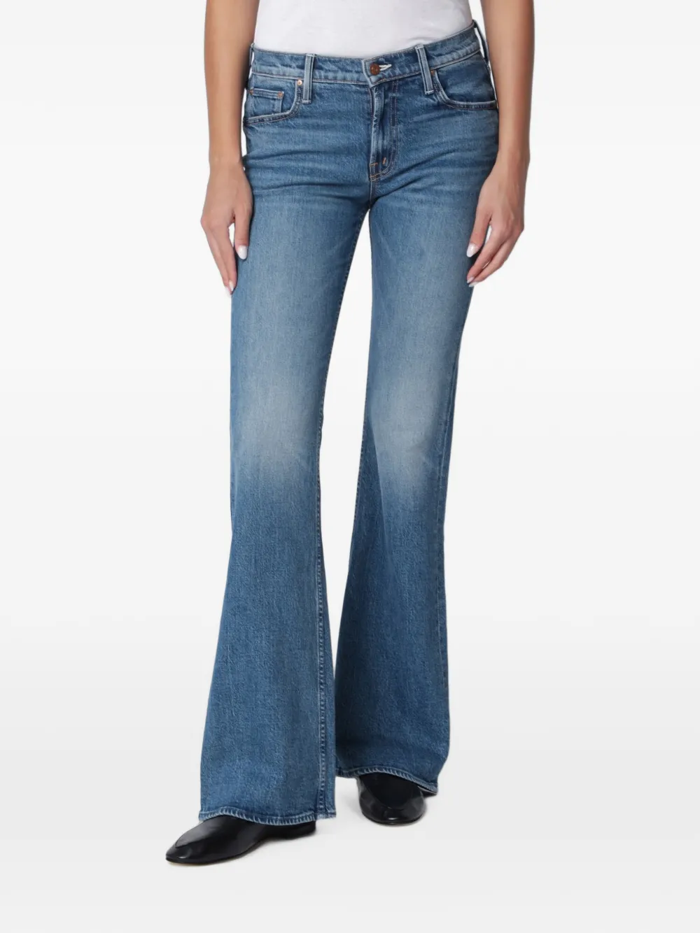 MOTHER The Jinx Heel flared jeans - Blau