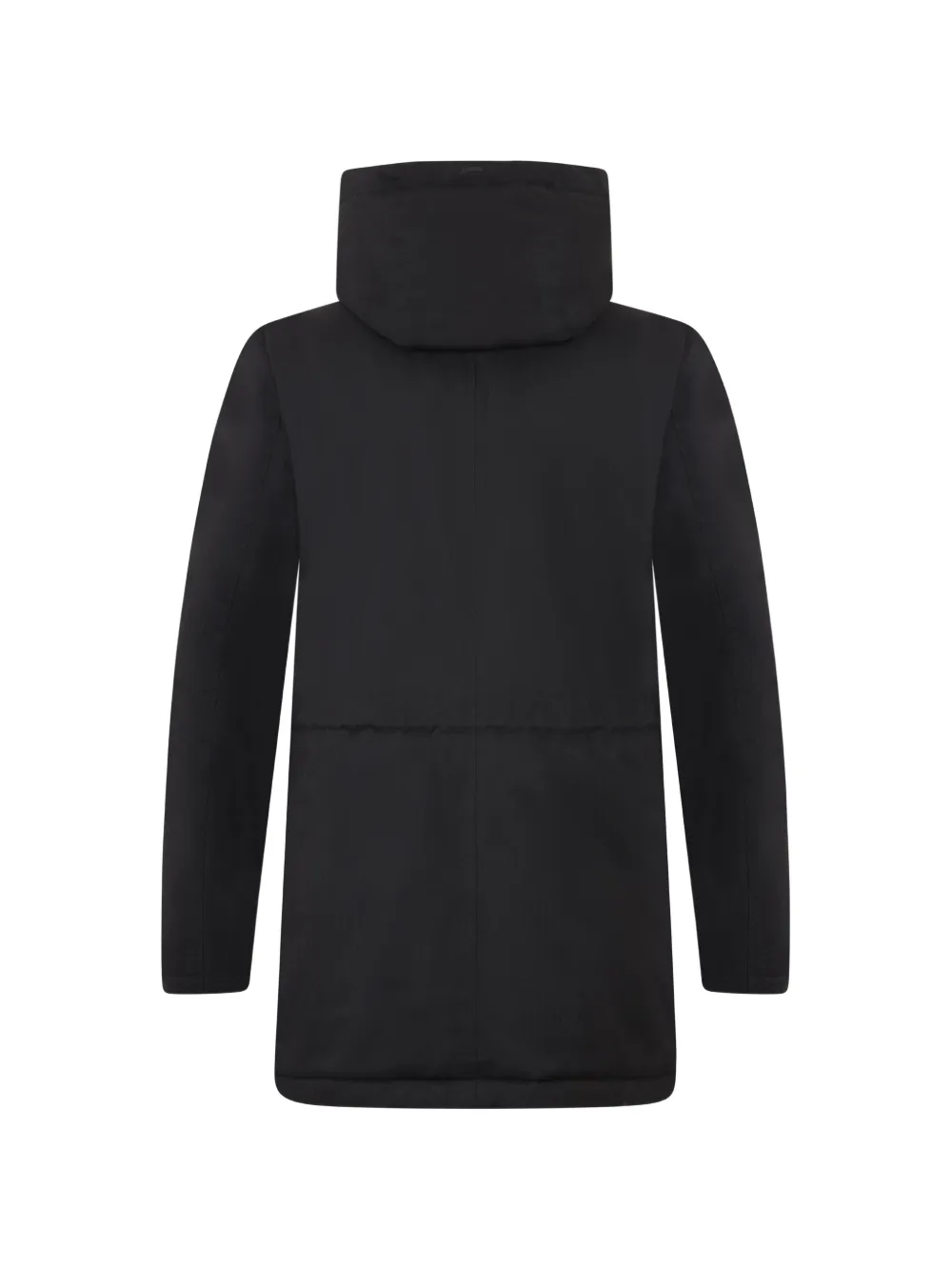 Herno Jack met capuchon en rits Zwart