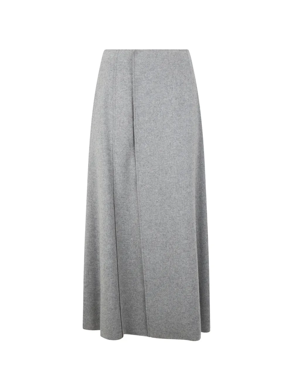 Alberta Ferretti high-waisted maxi skirt - Grigio