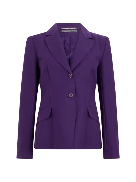 Alberta Ferretti enkeltradet blazer