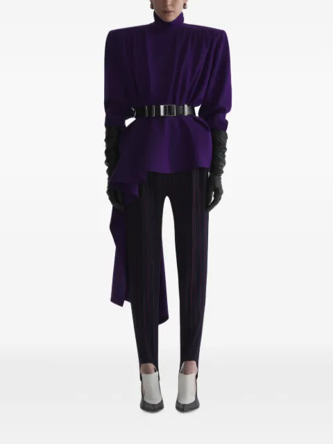 Mugler Bluse mit Schößchen