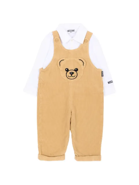 Moschino Kids corduroy trousers set