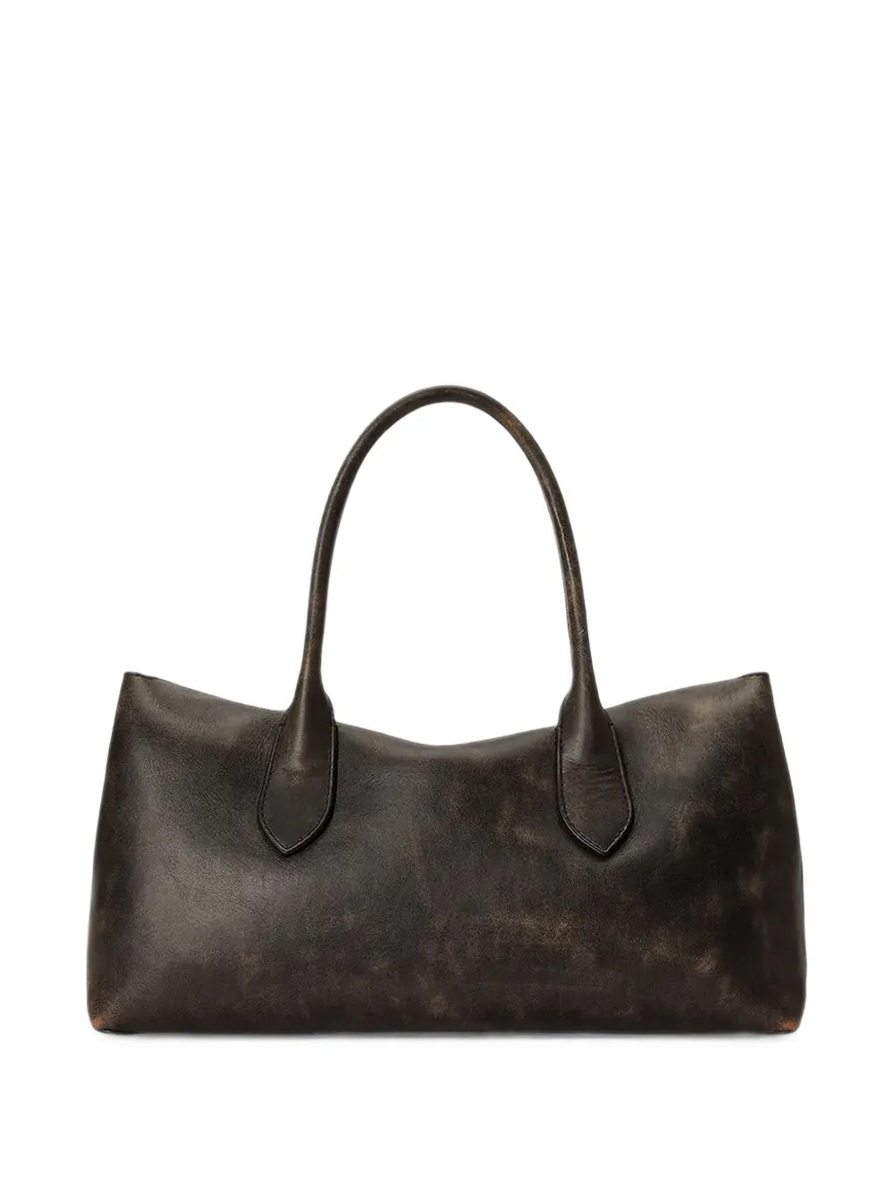 Polo Ralph Lauren Shopper met gerafeld effect Bruin