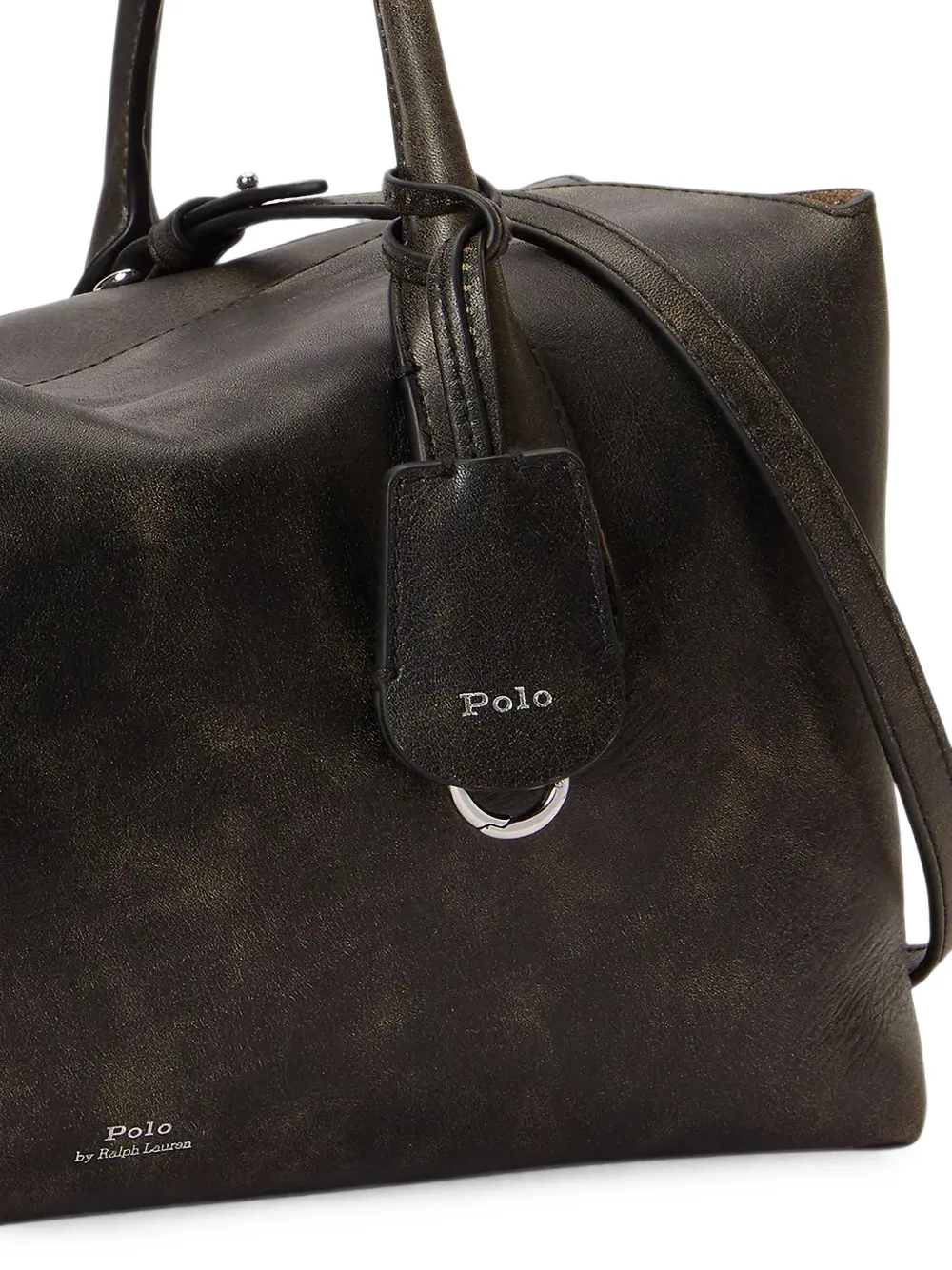 Polo Ralph Lauren Shopper met gerafeld effect Bruin