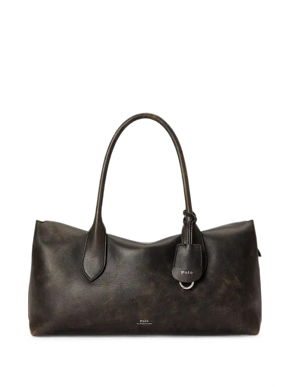 Polo Ralph Lauren distressed-effect tote bag - Marrone