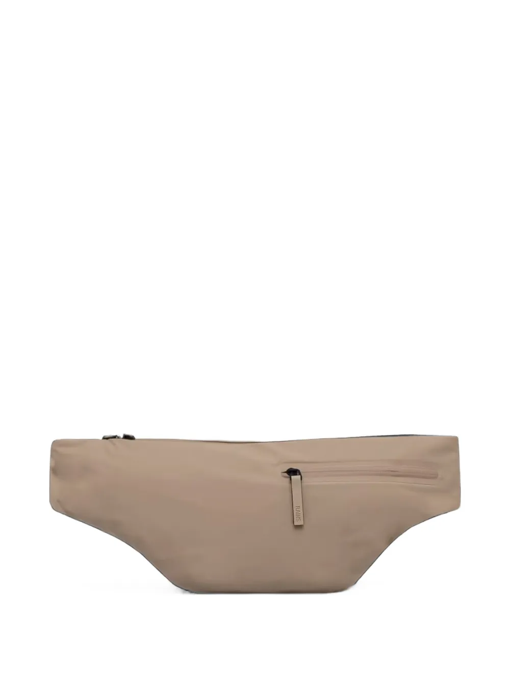 Rains Dash logo-puller belt bag - Nude